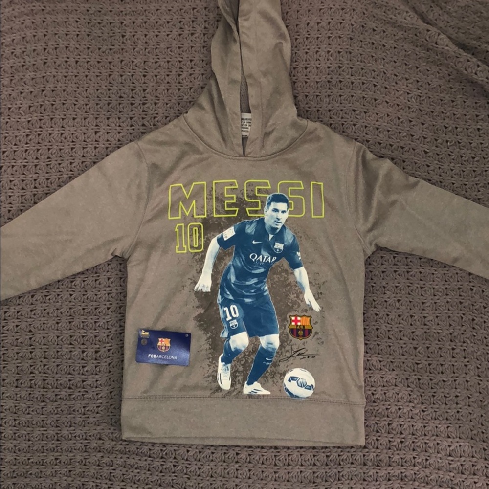 NEW WITH TAG barca messi signed sweatshirt
